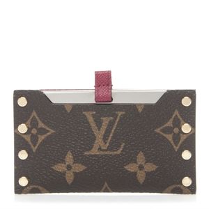 LV Etui Miroir Mirror and Case in Fuchsia